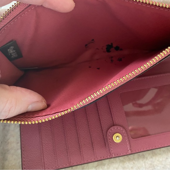 Authentic Coach wallet - slim, limited edition pink - Picture 8 of 8